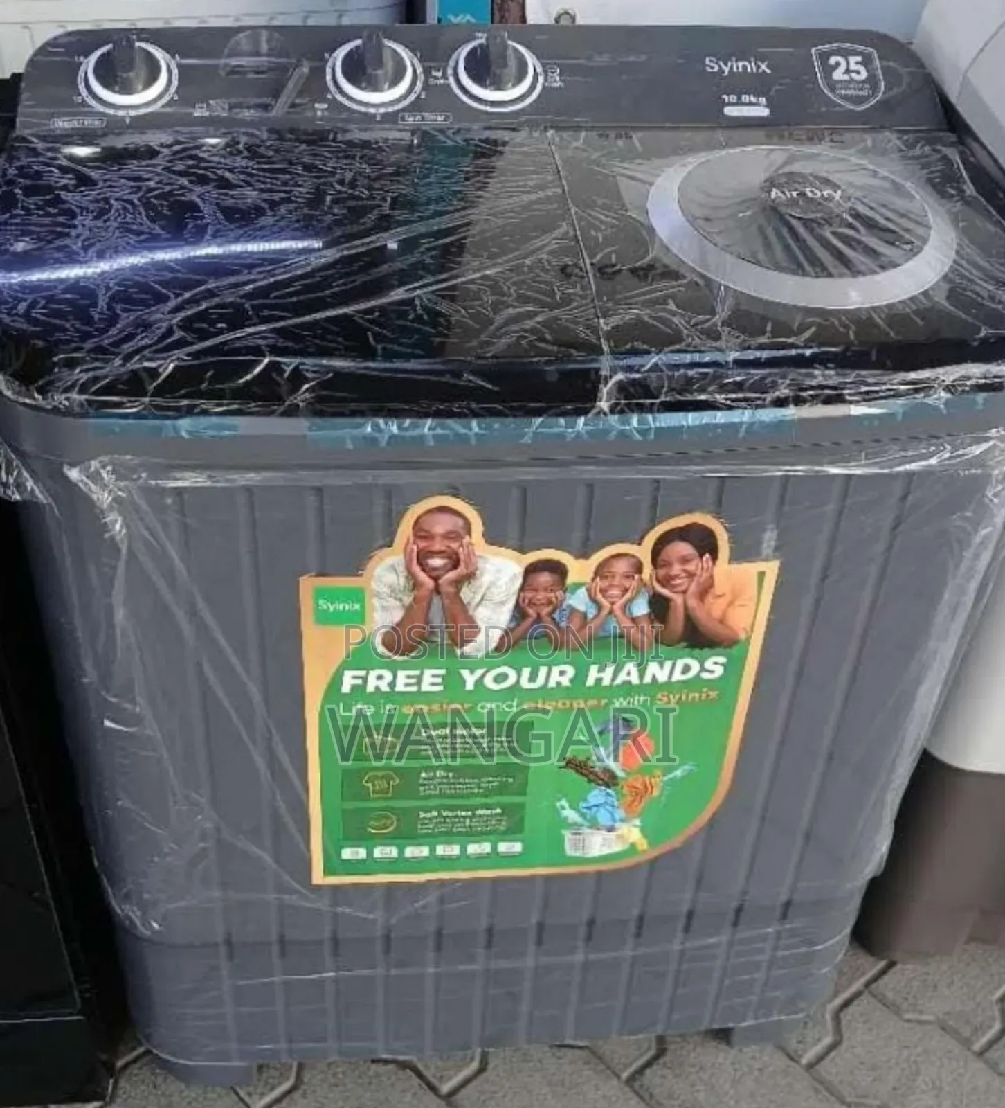 Syinix 10kg Washing Machine