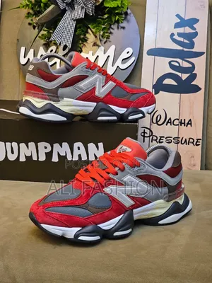 New Balance 9060 Red Grey
