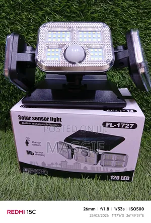 Solar Sensor Light Available