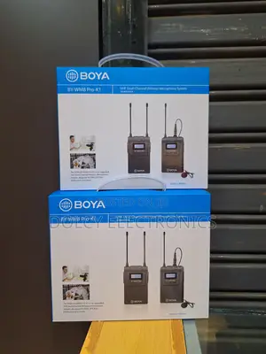 Boya By-wm8 Pro-k1 Uhf Wireless Microphone System