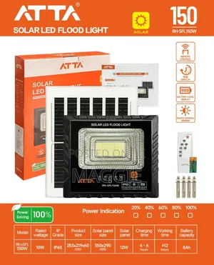 Atta Solar Led Floodlight 150w