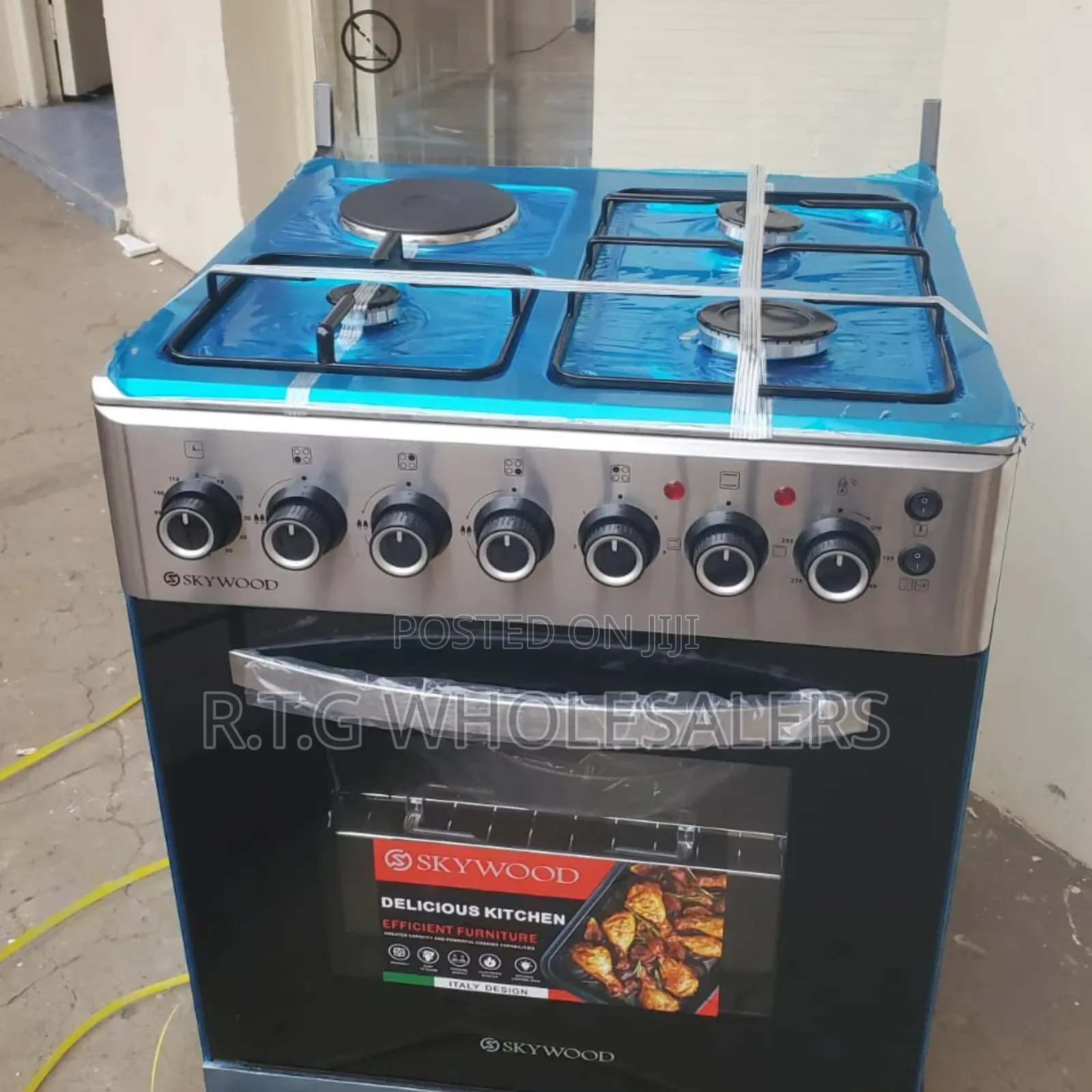 Skywood 3+1 Cooker With Timer, Light Auto Ignition