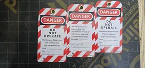 Lock Out Tag 'do Not Operate '