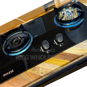 Bolesi 2-Burner Gas Hob With Wok Sensor