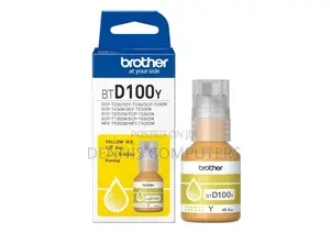 Brother Genuine Ink Btd100y Yellow