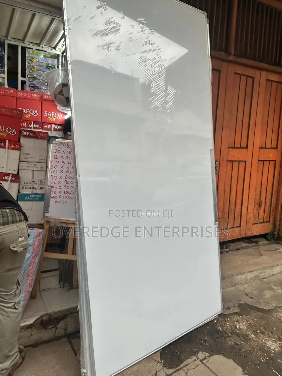 Dry-Erase-Board 4ft by 8ft.
