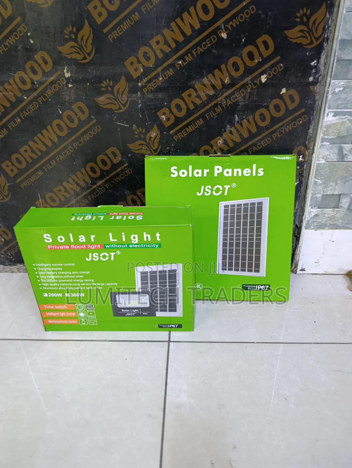 Jsot Solar Floodlight 100 Watts