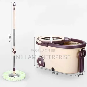 360° Spin Mop With Bucket and Dehydration Basket