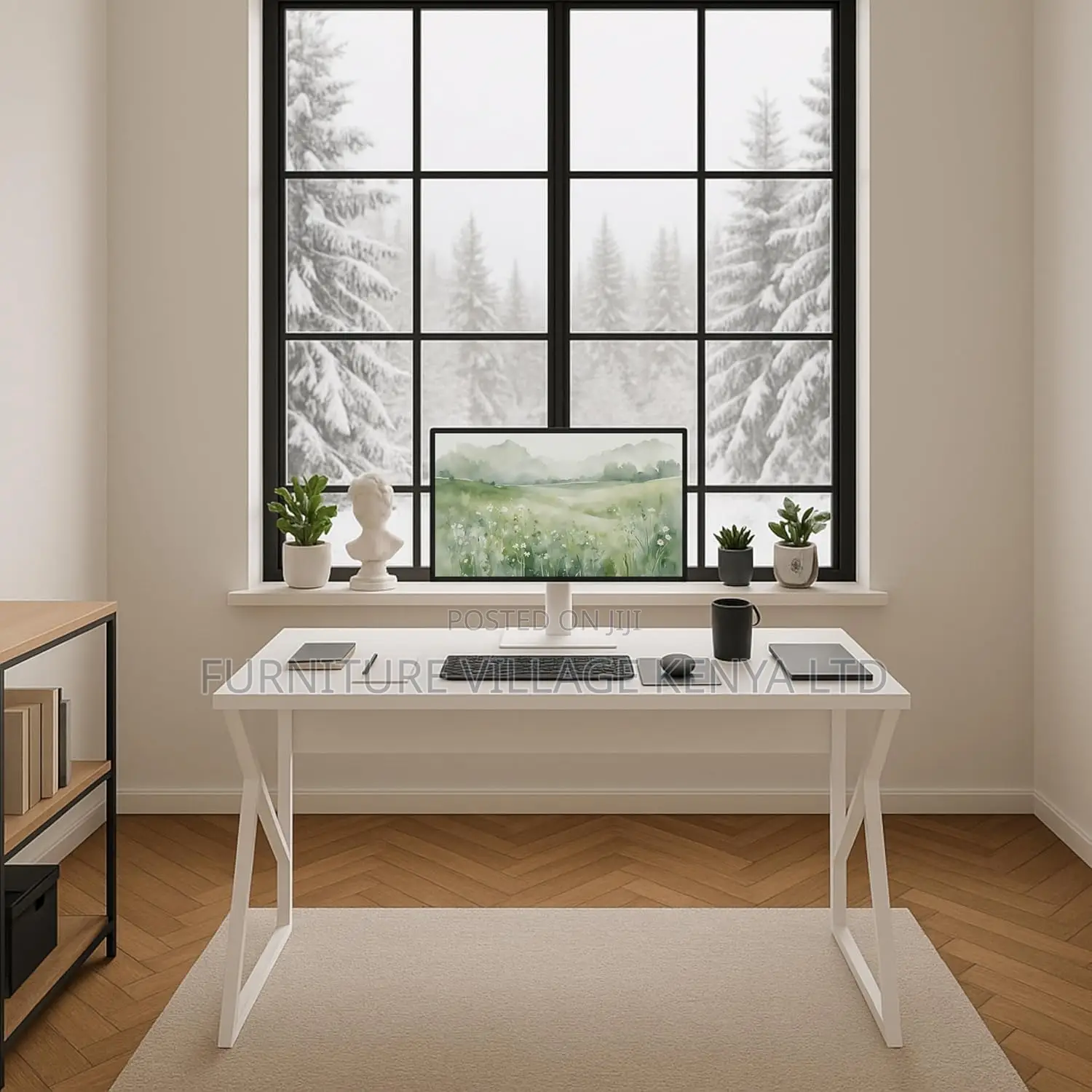 Sturdy Gaming Table (120 Cm - White)