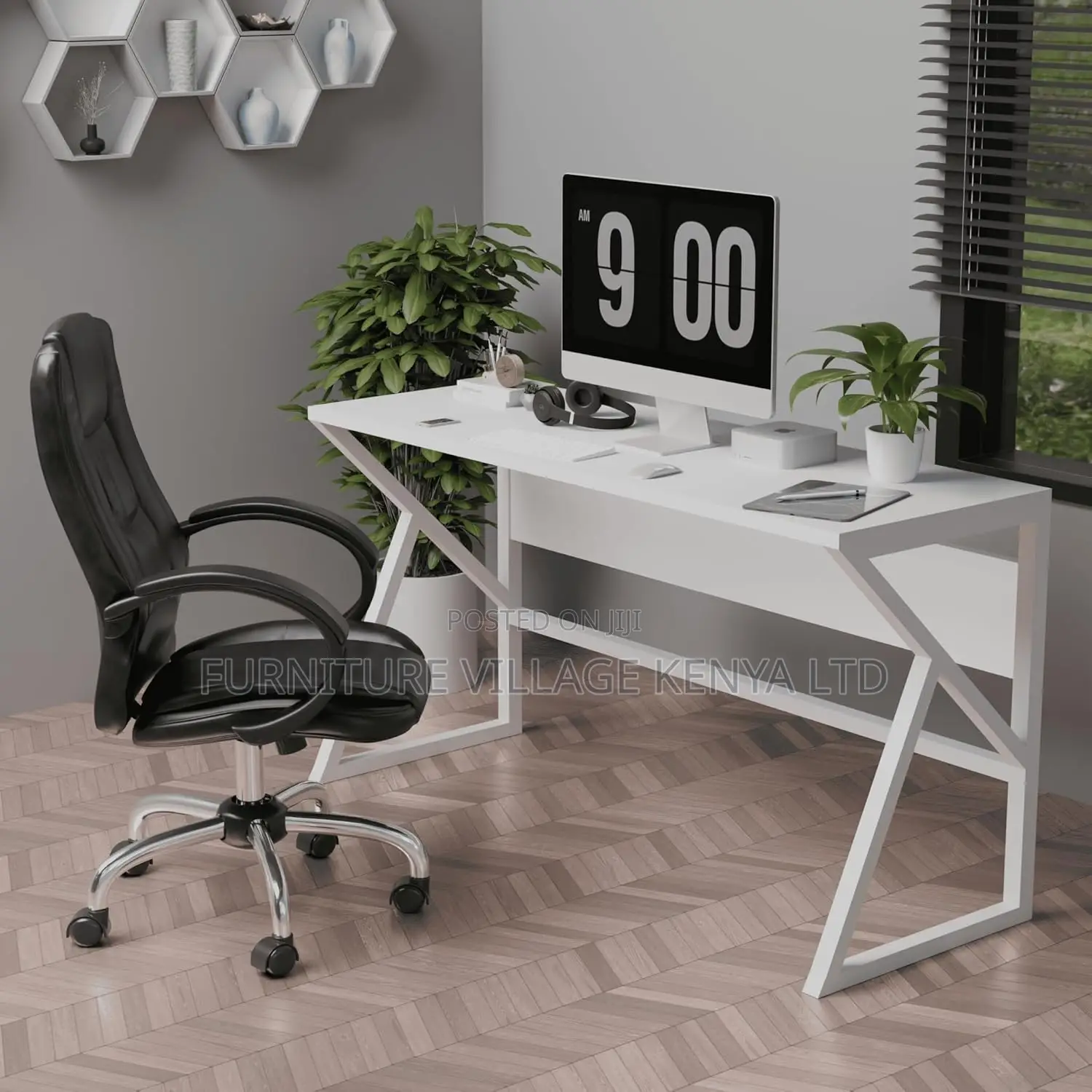 Sturdy Gaming Table (120 Cm - White)