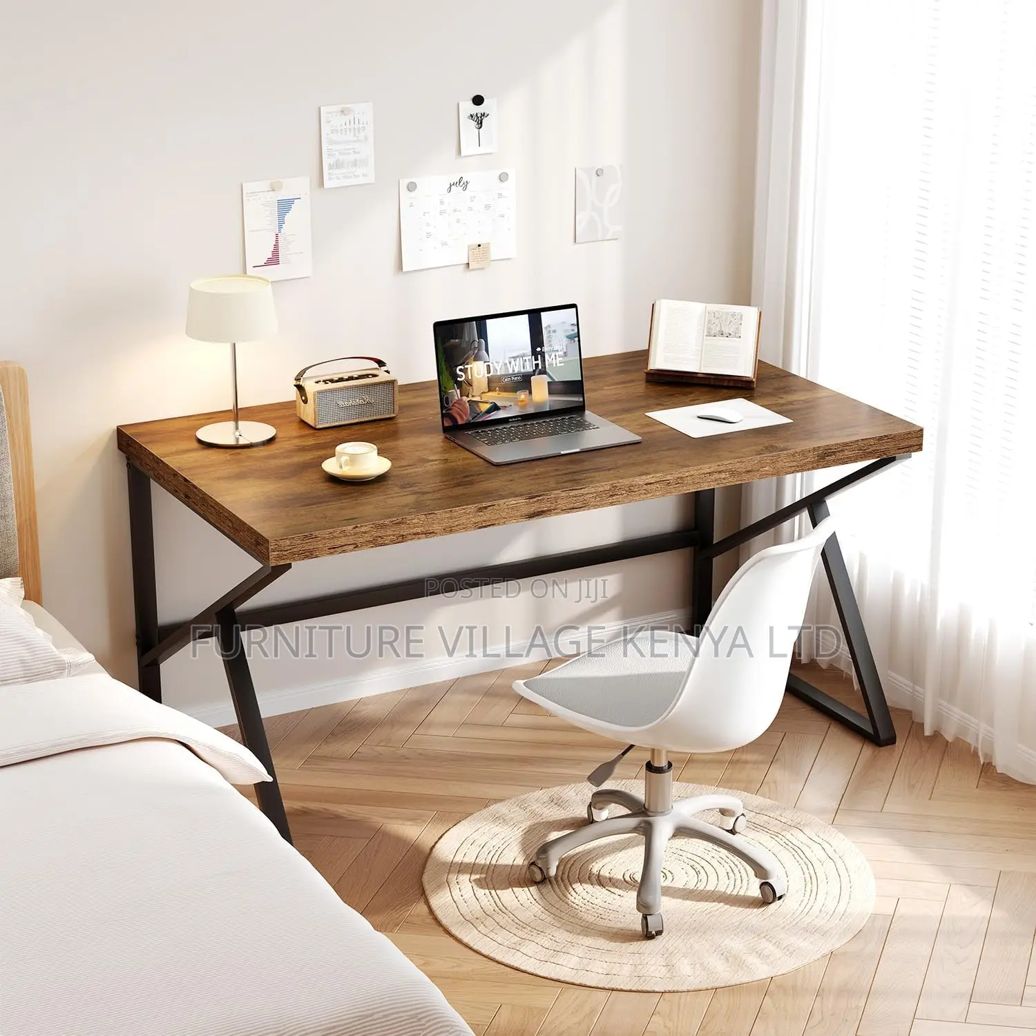 Sturdy Gaming Table (120 Cm - White)