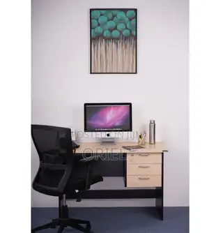 Office Desk; Contemporary 0.9m Study Work Desk