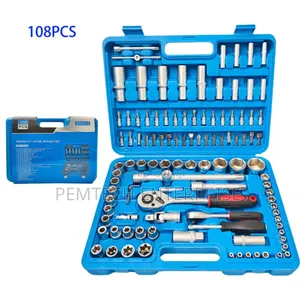 108-Piece Ratchet Wrench and Socket Set
