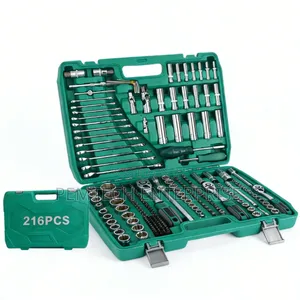 216-Piece Socket and Ratchet Wrench Tool Set