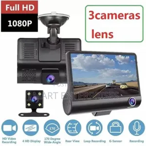 Dash Camera for Car, Mirror With Night Vision Parking Assistance
