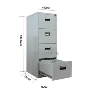 Cabinets; High-Quality 4-Drawer Office Filing Cabinet