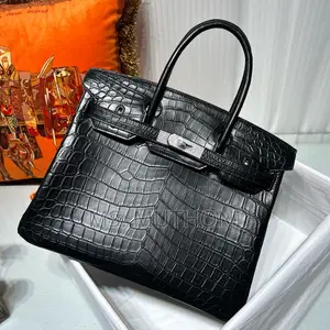Alligator Design Hermès Dupe Birkin Bag