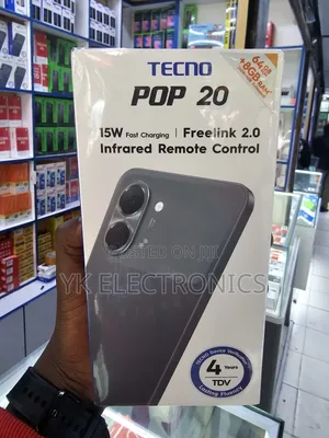 New Tecno Pop 20 64 GB Black