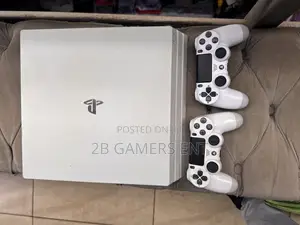 Ps4 Pro White Version 1tb, 2 Pads