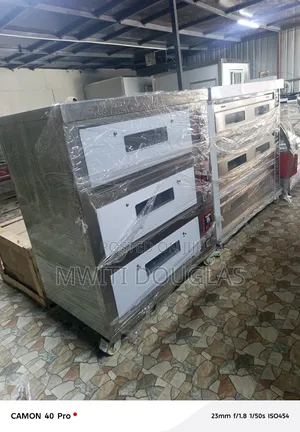 6trays Three Deck Bakery Oven