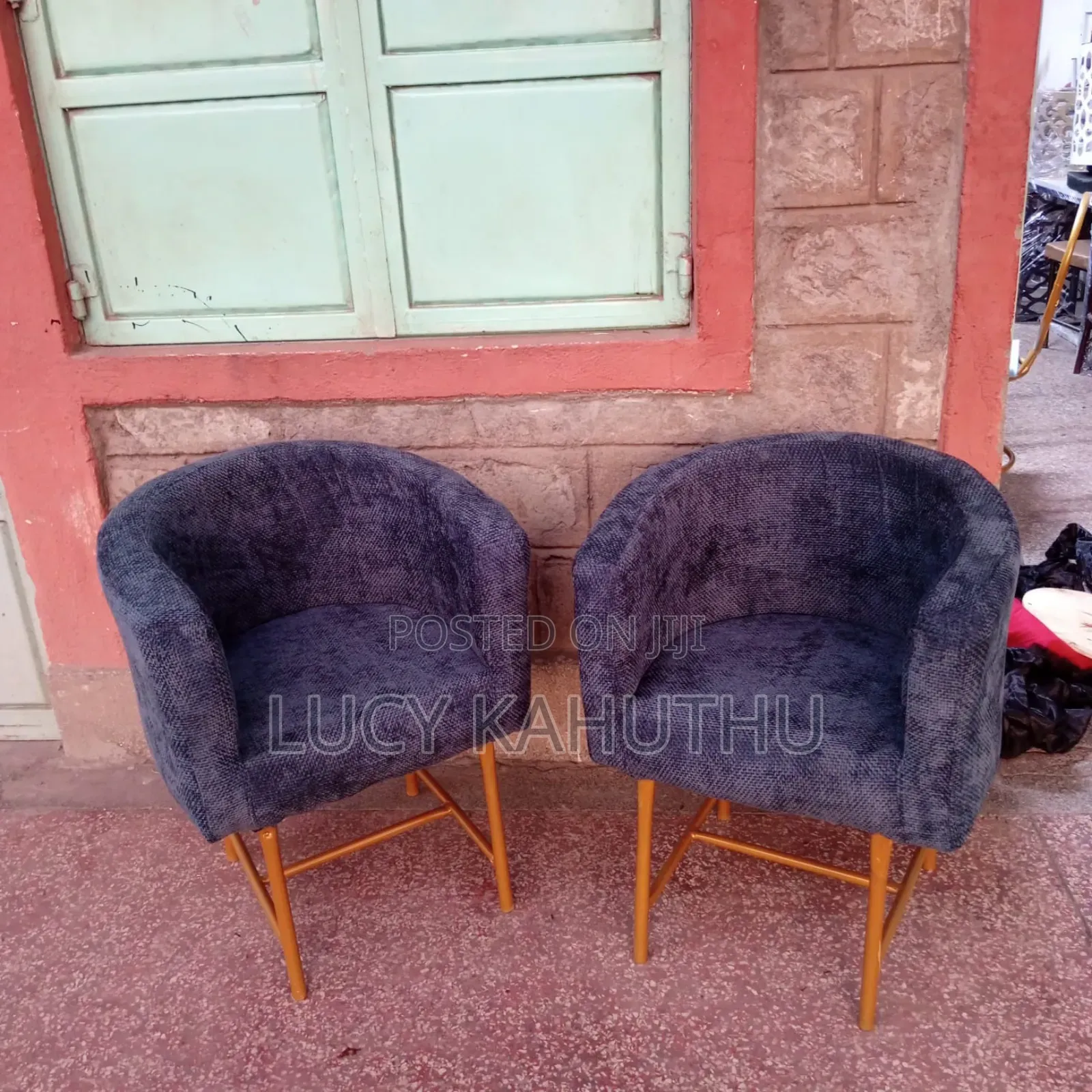 Grey Powder Coating Manicure Chairs