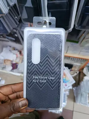 Fiber for Samsung Galaxy Z Fold 5 Case, Sturdy Durable