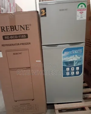 118l Rebune Energy-Efficient Double Door Fridge