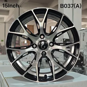 15"Inch Alloy Rims for Nissan Note Black and Grey Colour