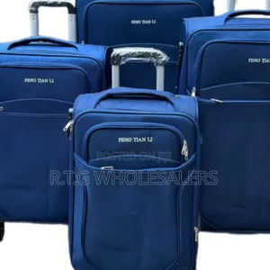 4‐In‐1 Fabric Suitcase, Briefcase Travel Bag – Managerial Luxurious