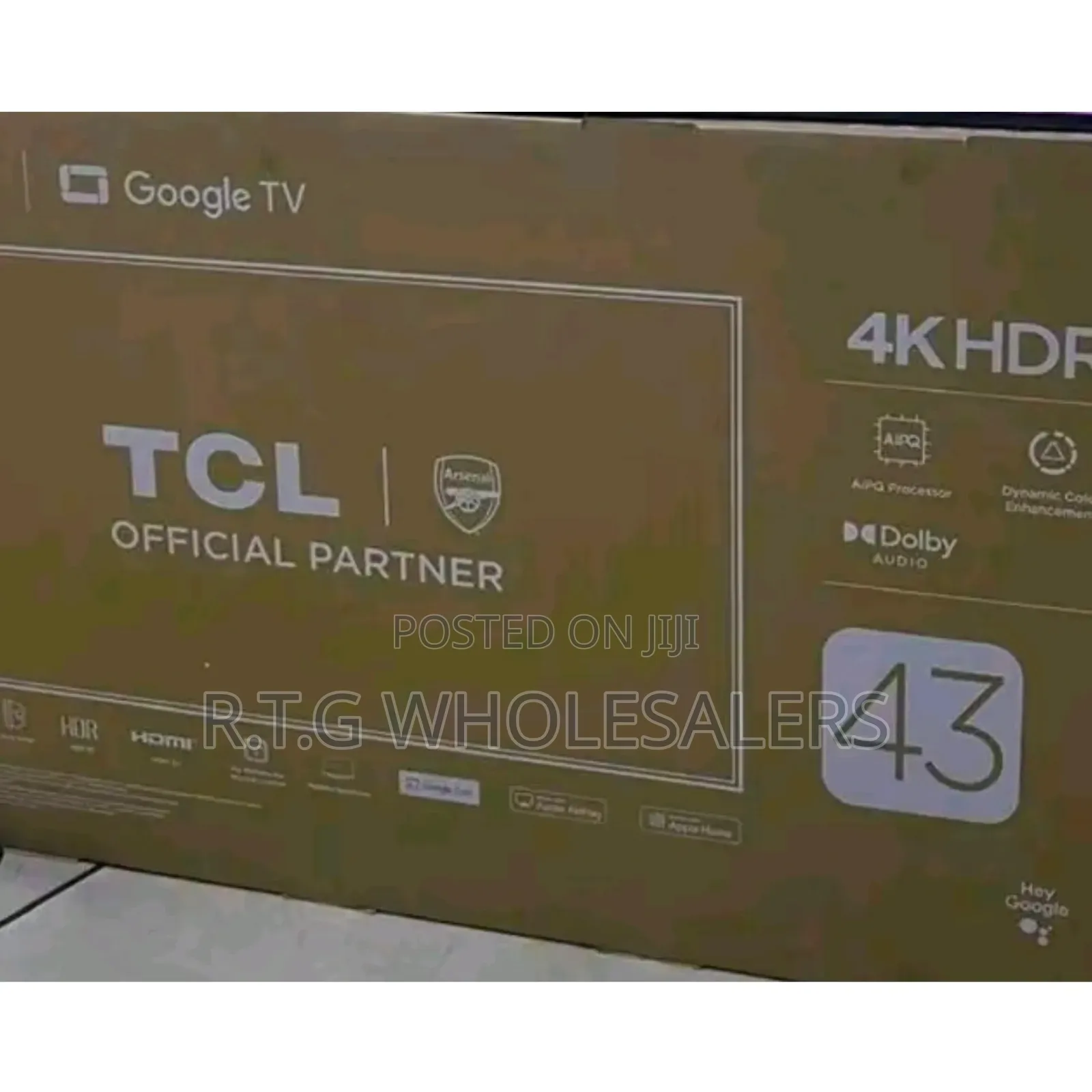 TCL 43′′ Google Tv – Smart Entertainment