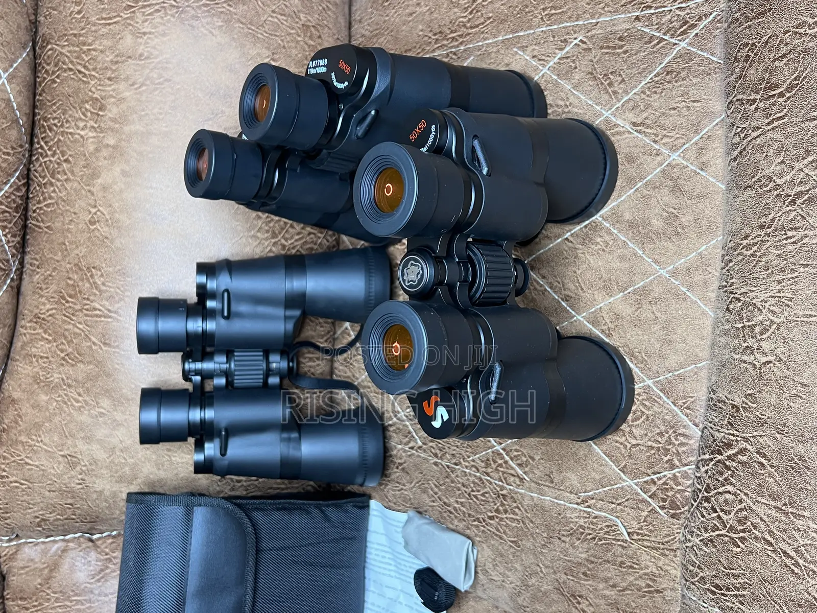 50x50 High Resolution Binoculars With Top Notch Night Vision.