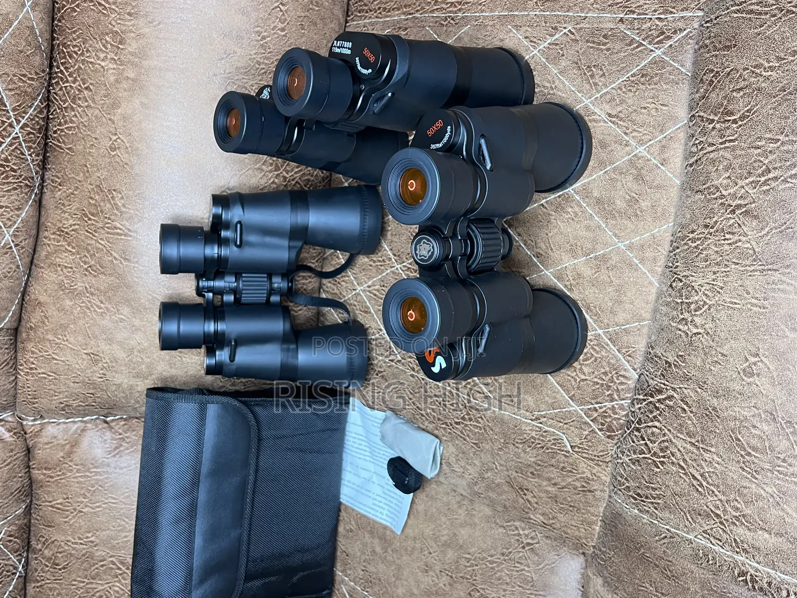 High Resolution 50x50 With Night Vision Binoculars.