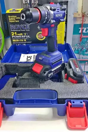 Powerful Royce Brushless Cordless Drill 21volts