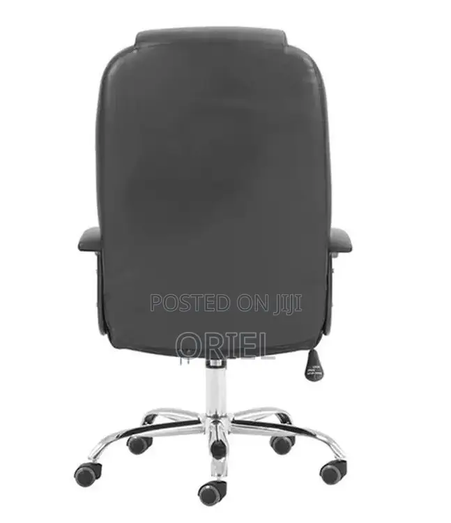 Black Pu Leather Executive Office Chair