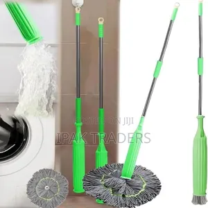 New Upgrade 144cm Pocket Wringing Mop High Absorption