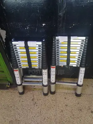3.8 Meters Aluminum Single Telescopic Ladder - Nairobi