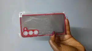 Toben Samsung Galaxy S23 Translucent Matte Case -Red
