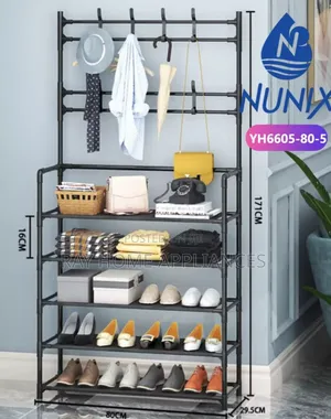 Clothe/Handbags/Caps/Scarfs Hanger With Shoe Rack