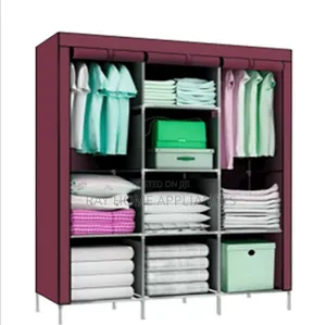Metallic Wardrobe 3 Column