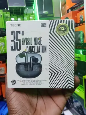 Tecno Sonic 2 35db Hybrid Anc, 45 Hours Long Playtime