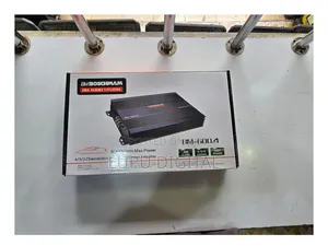Boschmann Bm600 4channel Amplifier