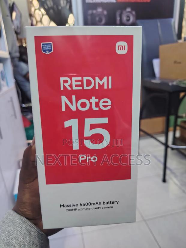 New Xiaomi Redmi Note 15 Pro 512 GB Black - thumbnail 2