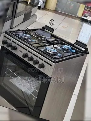 Von 60 by 60 Cooker 3+1 With Glass Top Standing Oven