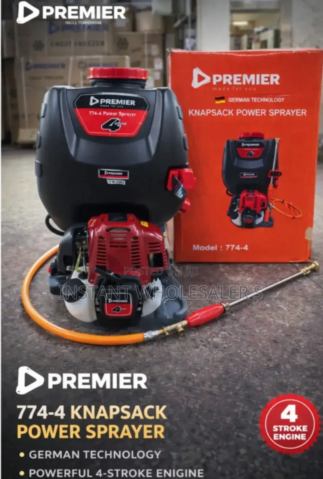 Knapsack Sprayer 4 Stroke Latest