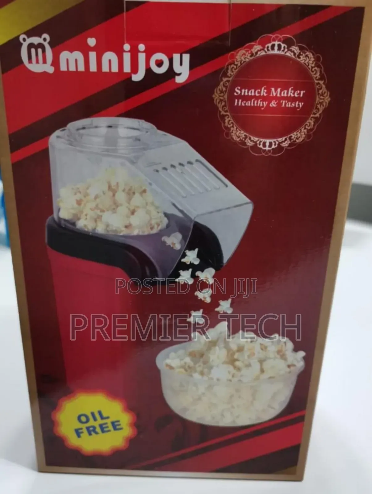 *Electric Popcorn Maker - Oil Free -