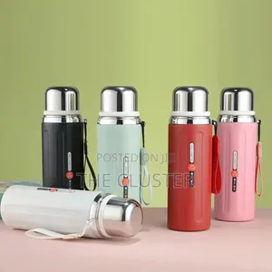 *Portable 800ml Well Crafted Stainless Steel Vacuum Flask