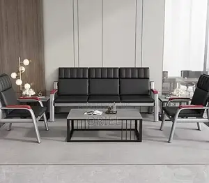 Office Bench : 5-Seater Executive Lobby Reception Sofa-Bench