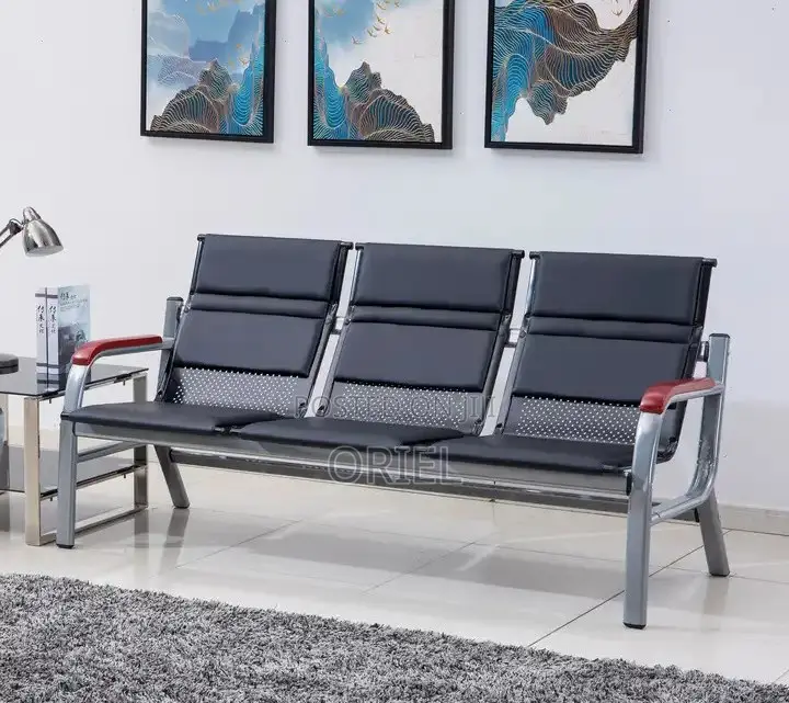 Office Bench : 5-Seater Executive Lobby Reception Sofa-Bench