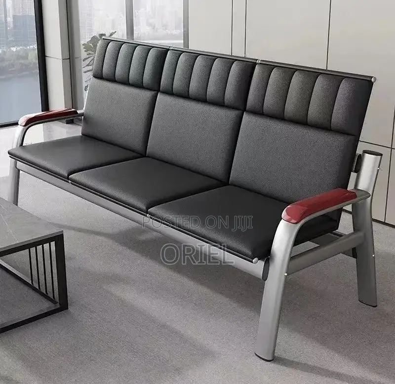 Office Bench : 5-Seater Executive Lobby Reception Sofa-Bench