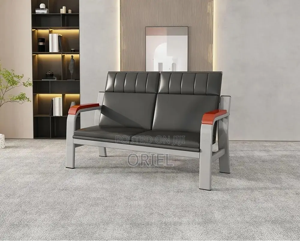 Office Bench : 5-Seater Executive Lobby Reception Sofa-Bench